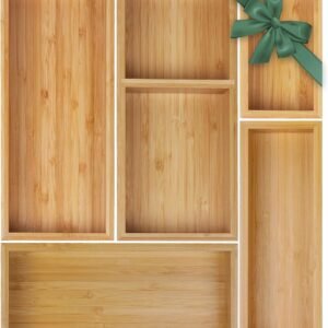 Bamboo Drawer Organizer
